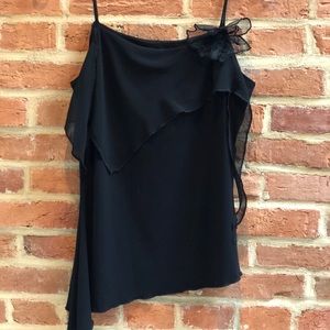Flowy Black Tank